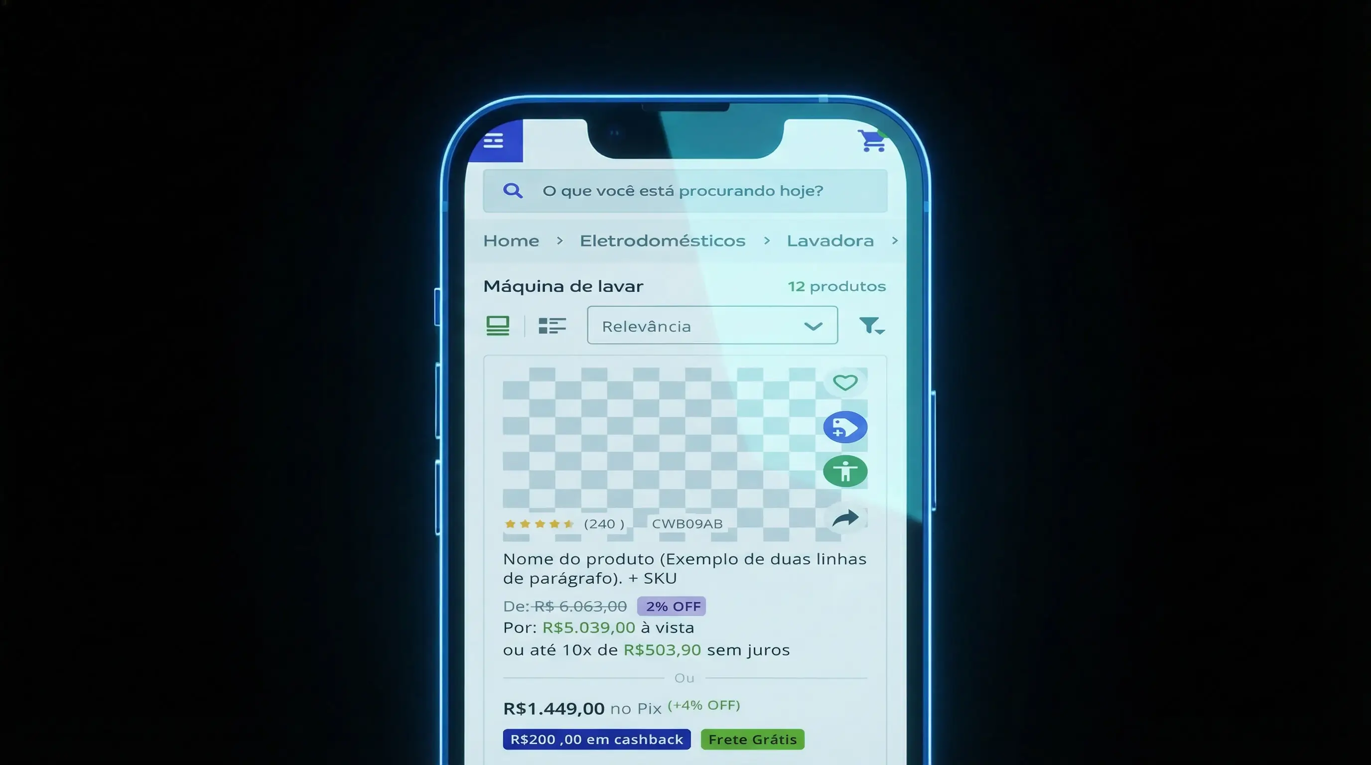 Mobile First UX - Quick View de Produto