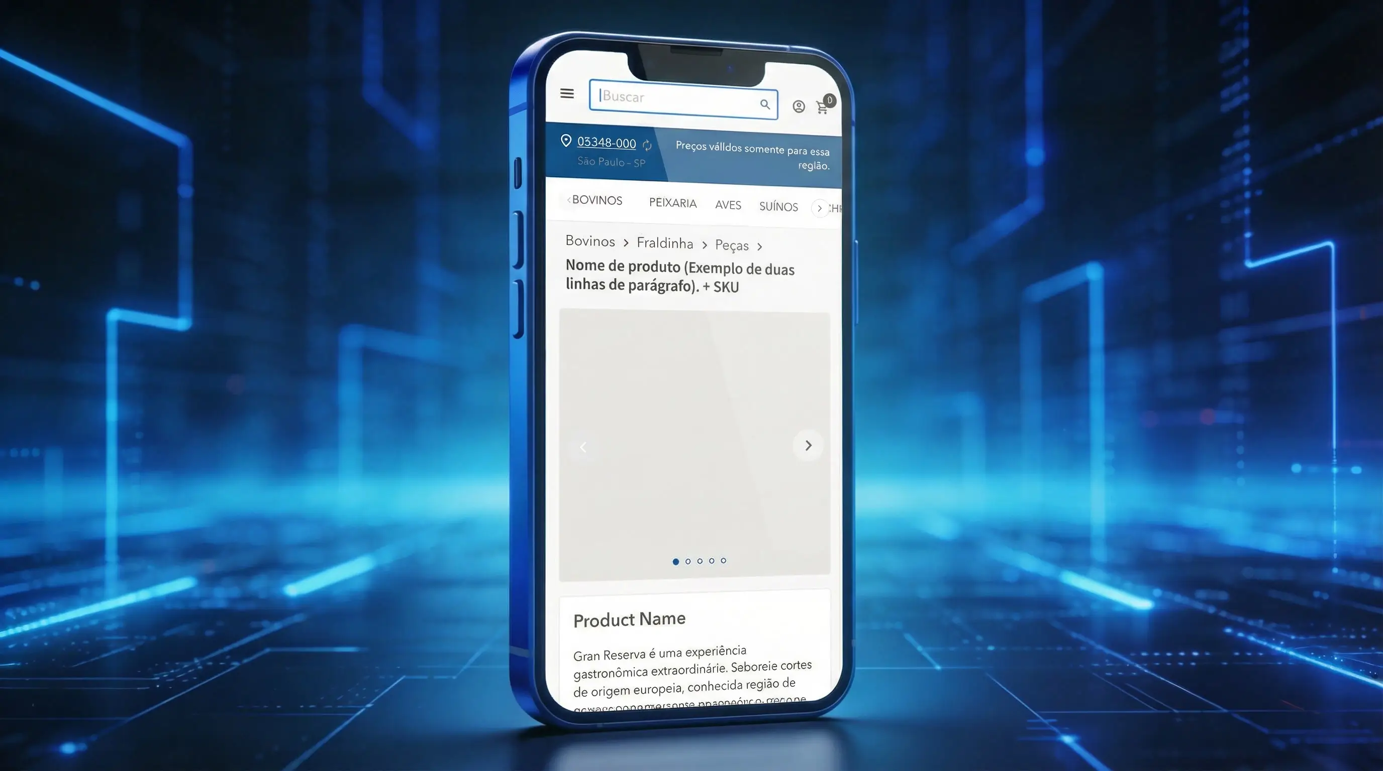 Antecipação de Cálculo de CEP e Disponibilidade de Estoque