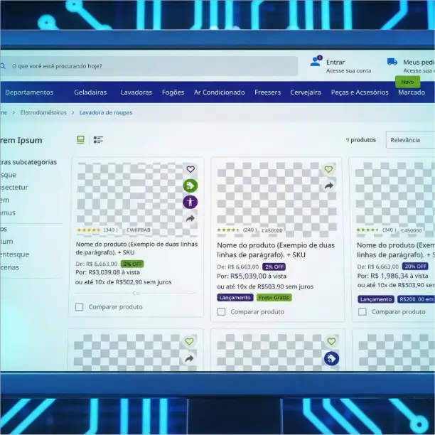 Case Eletro: Aumento de CTR na Categoria