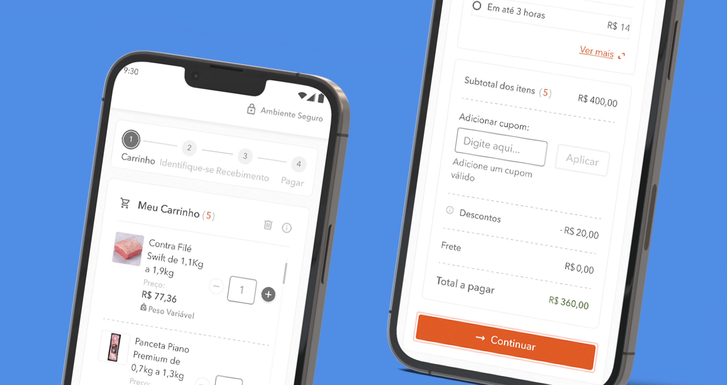 Comparativo de UX: Antes e Depois