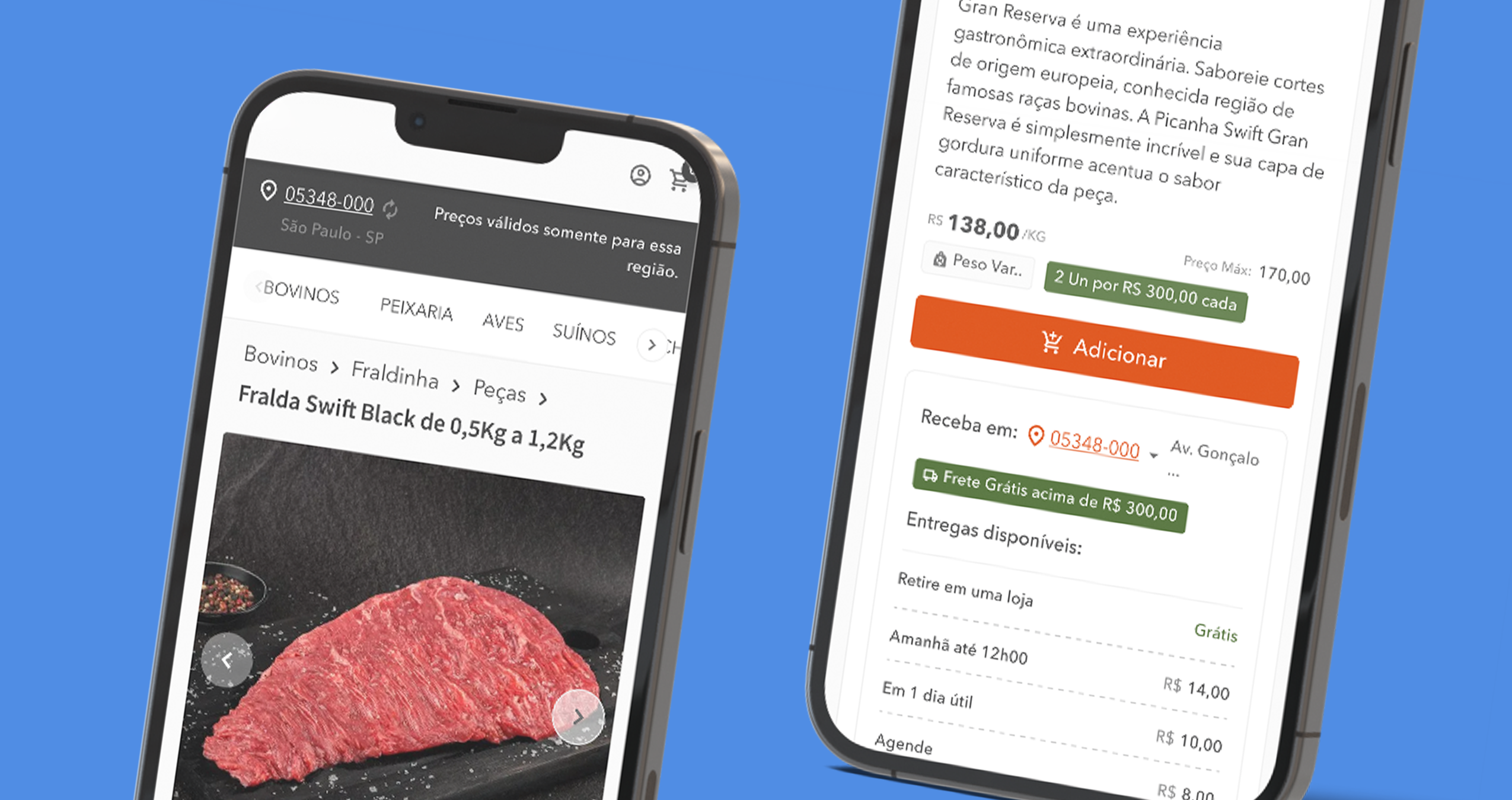 Página de Produto (PDP) - Detalhe Mobile