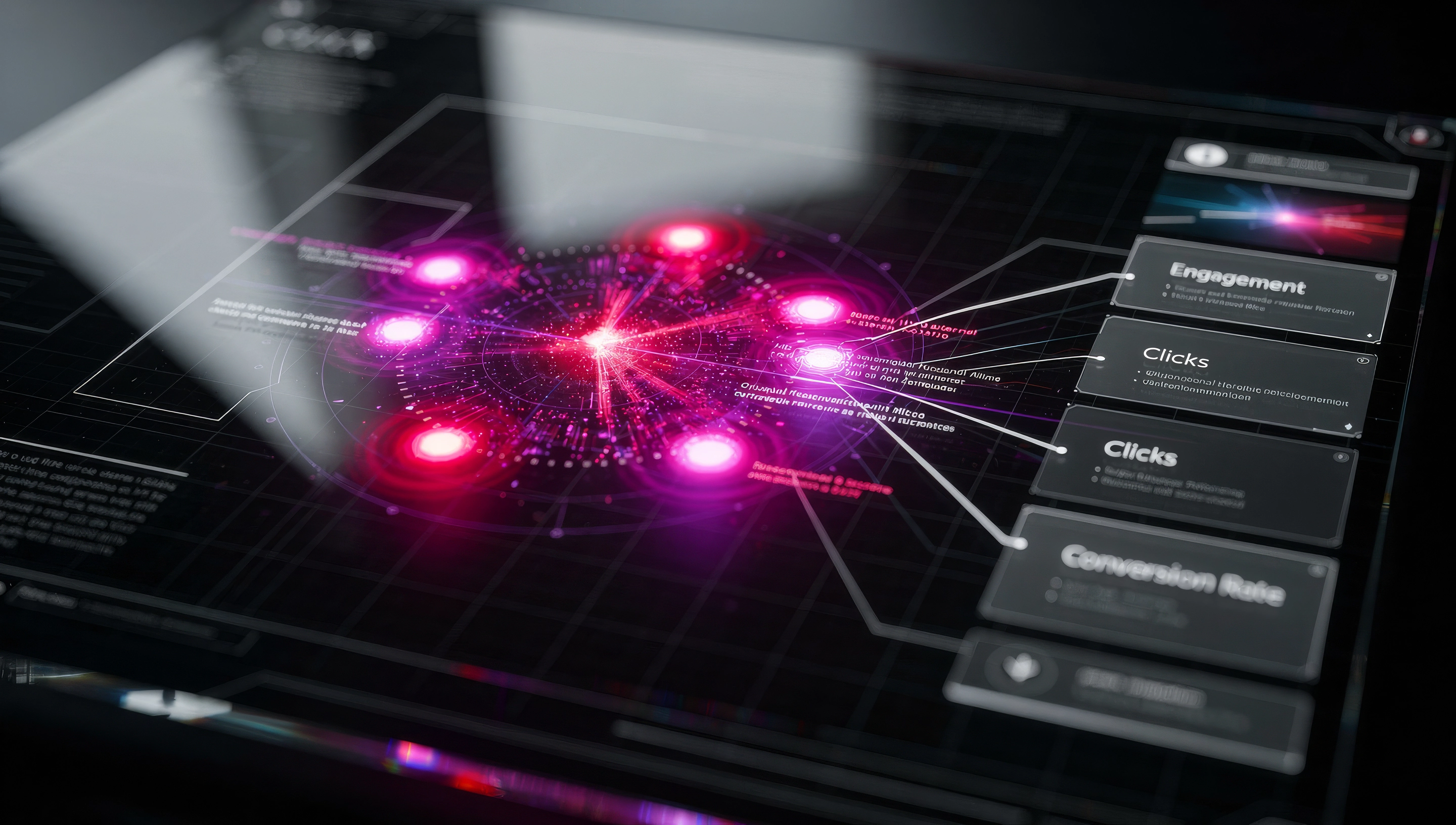 Design de interface focada em conversão com mapa de calor