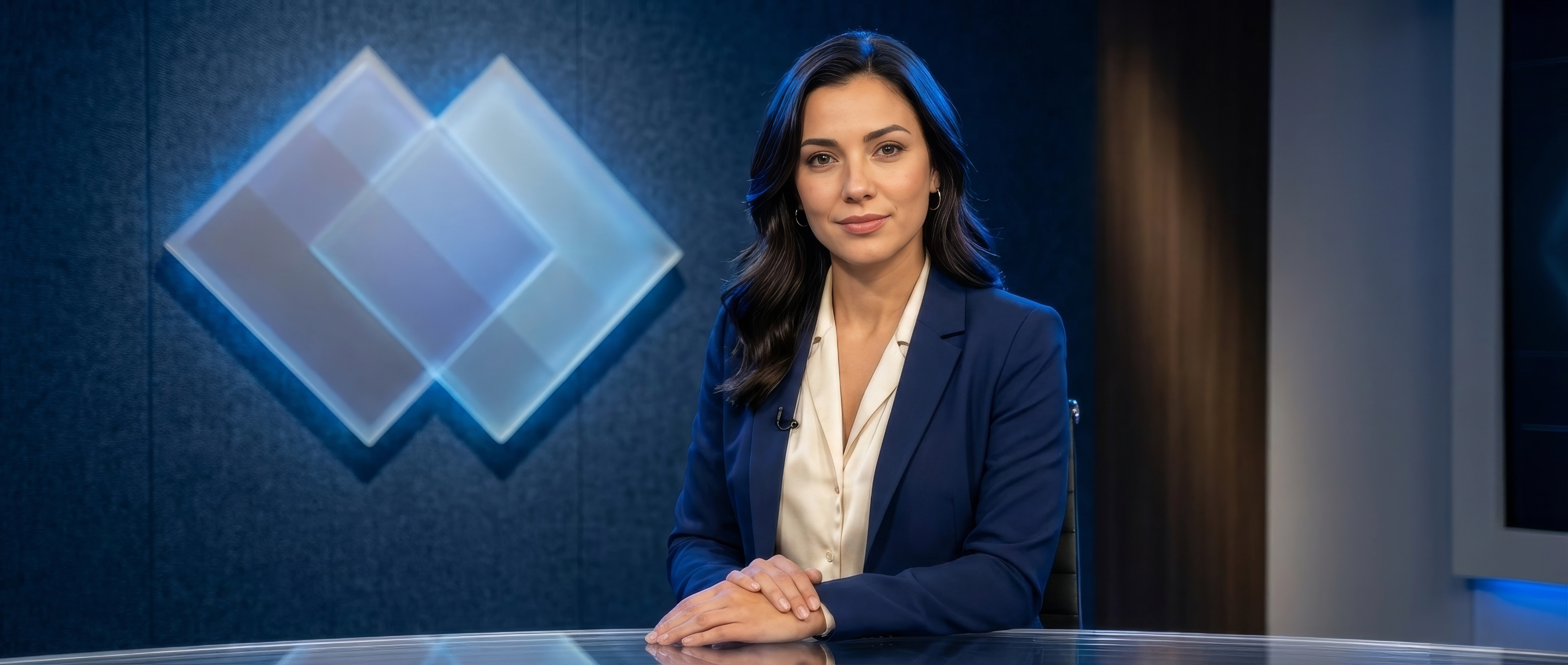 Renata Martins em estúdio apresentando a estratégia de Key Visual da ImpactaUX